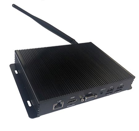 cloud network digital signage players in kenya with LAN, WIFI and 3G/4G option